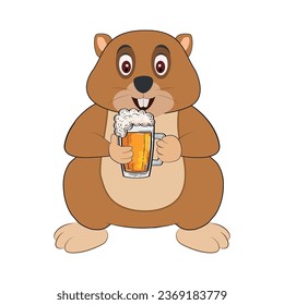 teddy bear with a cup of coffee