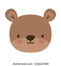 Teddy bear design, Toy childhood play fun kid game gift and object theme Vector illustration
