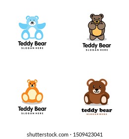 Teddy Bear Doll Logo Design Vector Stock Vector (Royalty Free ...