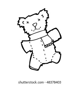 teddy bear drawing