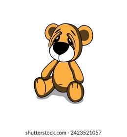 teddy bear drawing cute teddy bear