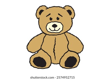 Teddy Bear, Bear, flower, happy