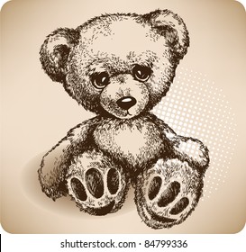 40 Best Collections Realistic Pencil Art Teddy Bear Drawing Inter Venus