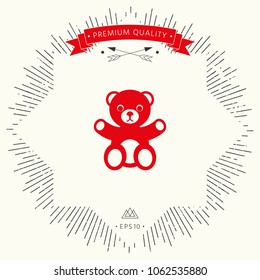 Teddy bear icon