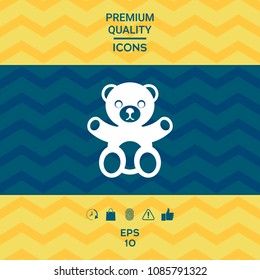 Teddy bear icon