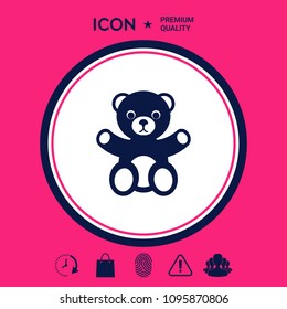 Teddy bear icon