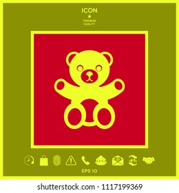 Teddy bear icon