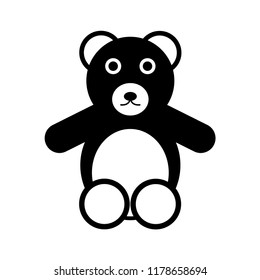 Teddy Bear Icon Stock Vector (Royalty Free) 1178658694 | Shutterstock