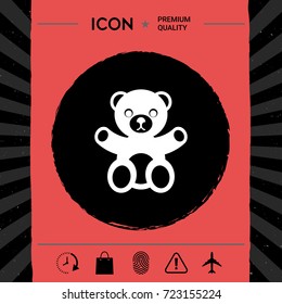 Teddy bear icon