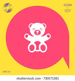 Teddy bear icon