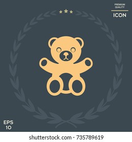 Teddy bear icon