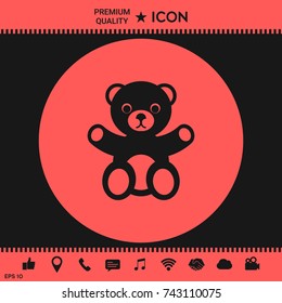 Teddy bear icon