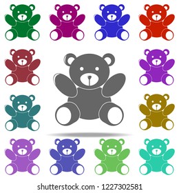 Teddy bear icon. Elements of Children in multi color style icons. Simple icon for websites, web design, mobile app, info graphics