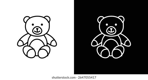 Teddy bear icon. Graphic Design vector icon. Ui Ux Icons