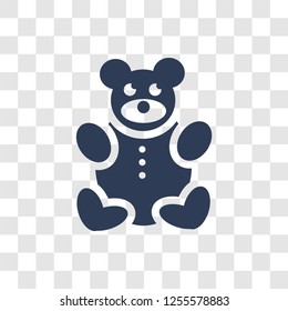 Teddy bear icon. Trendy Teddy bear logo concept on transparent background from Birthday party and wedding collection