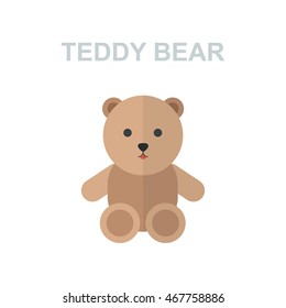teddy bear icon. vector illustration
