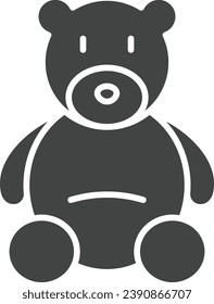 Teddy Bear icon vector image. Suitable for mobile application web application and print media.