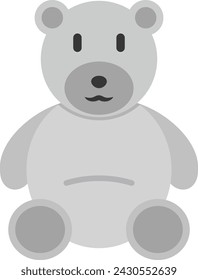 Teddy Bear icon vector image. Suitable for mobile application web application and print media.