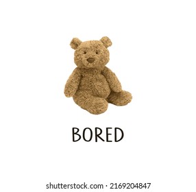 Teddy Bear Illustration, Vector Design for Fashion and Poster Prints, Sticker, Wall Art, Phone Case