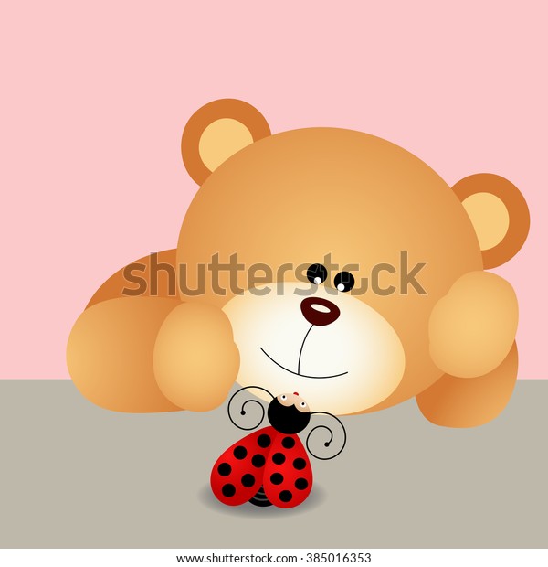 ladybug teddy bear