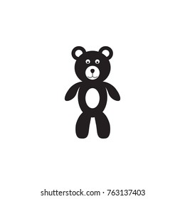 Teddy Bear Plush Toy Icon Toy Stock Vector (Royalty Free) 763137403 ...