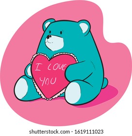 teddy bear for san valentine day