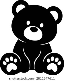 Teddy Bear Silhouette Graphic Designer