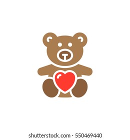 Funny Character Teddy Holding Paws Big Stock Vector (Royalty Free ...