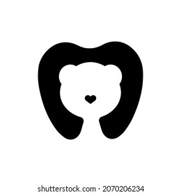 Teddy Bear and Tooth Icon