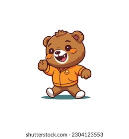 teddy bear toy vector isolated cartoon icon