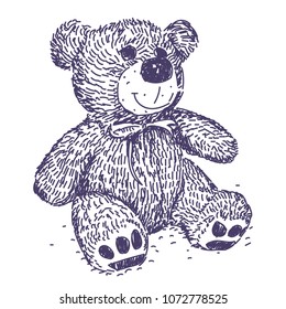 realistic teddy bear