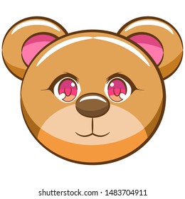 teddy bear vector graphic clipart design
