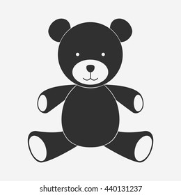 Teddy Bear - Vector Icon