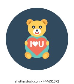 Teddy Bear Vector Icon
