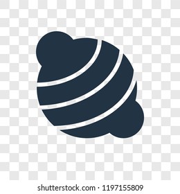 Teddy bear vector icon isolated on transparent background, Teddy bear transparency logo concept