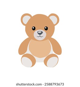 Teddy bear  with vector of illustration