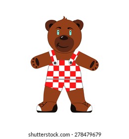 teddy bear. Vector Illustration
