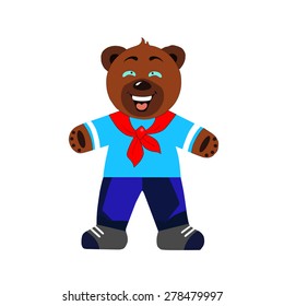 teddy bear. Vector Illustration