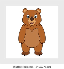 Teddy bear vector illustration icon