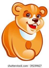 Teddy bear walking