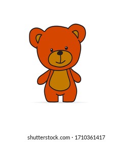 Teddy graphic illustration trendy design m