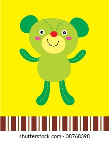 teddy greeting card