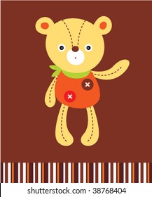 teddy greeting card