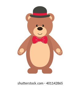 teddy with hat