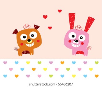 teddy loves bunny
