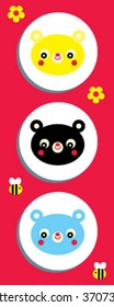 teddy sticker