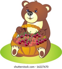 teddy, toy, bear, illustration, baby, vector, painting, child, animals, fur, cute, objects, christmas, heart, children