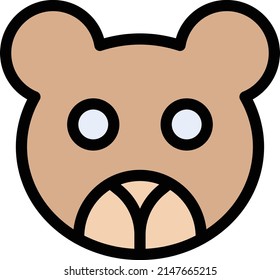 teddy Vector illustration on a transparent background. Premium quality symbols. Stroke vector icon for concept and graphic design.