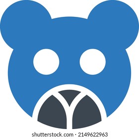 teddy Vector illustration on a transparent background. Premium quality symbols. Glyphs  vector icon for concept and graphic design.