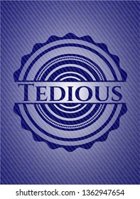 Tedious denim background